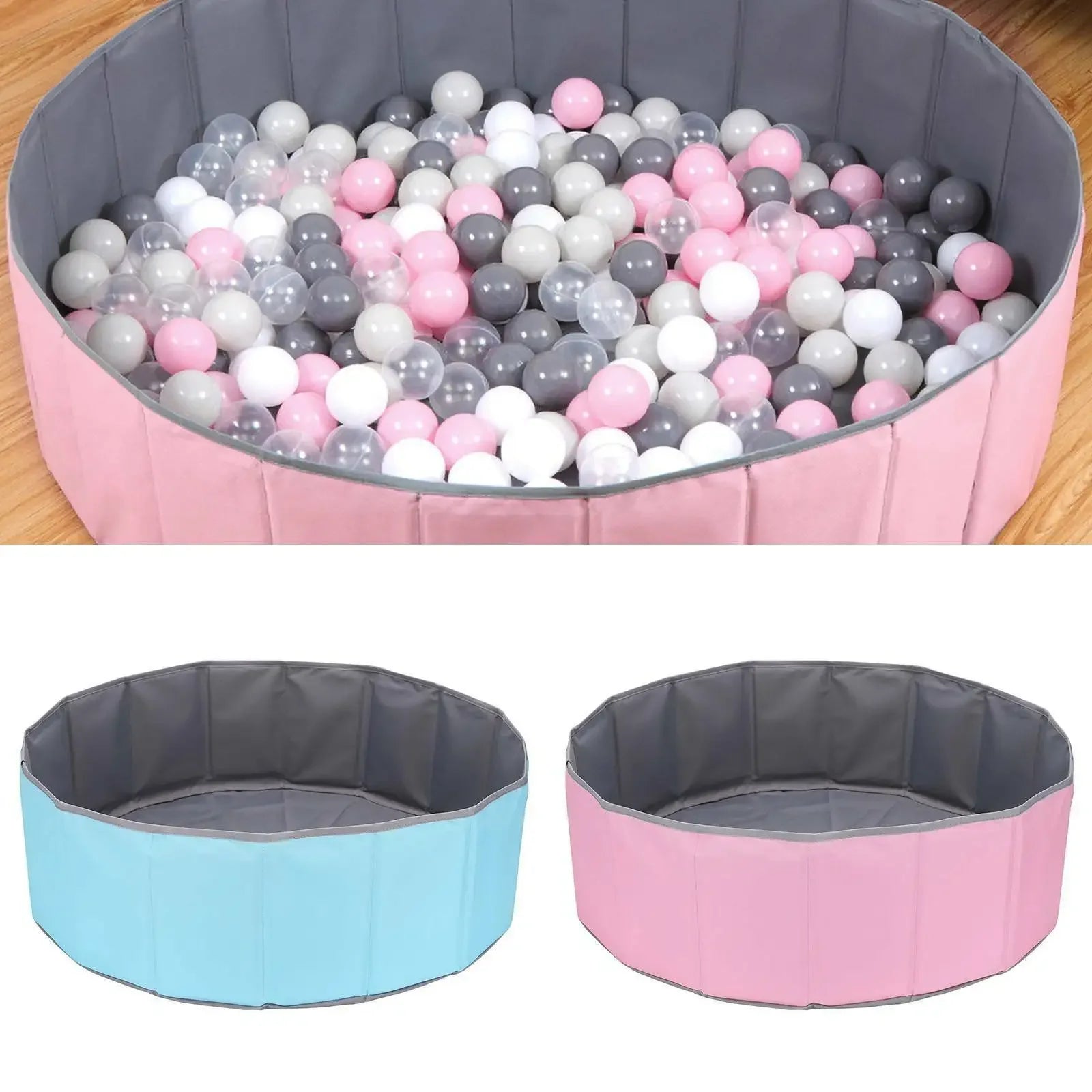 80*26cm Ball Pits for Kids Toddlers Babies , Oxford Cloth Portable & Foldable Ball Pool Indoor Outdoor (Balls Not Included) Beauty World Shop