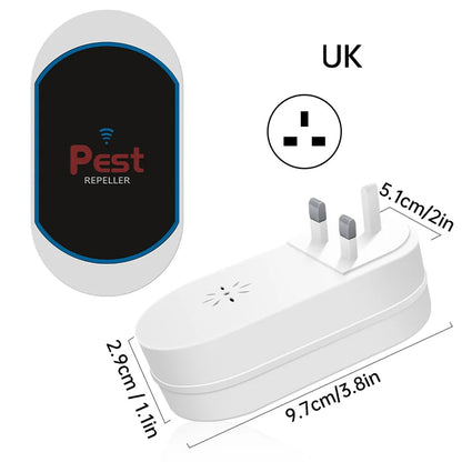 Ultrasonic Electronic Insect Repellent And Mouse Repellent Household Insect Repellent Mini Silent Safe Plug Electric 2026 New Beauty World Shop