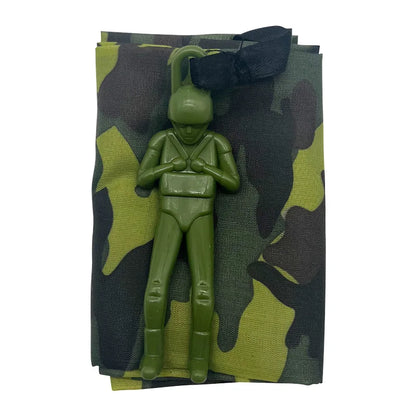 1pcs Hand Throwing Parachute Outdoor Funny Toys Game Play Toys for Fly Parachute Sport with Mini Soldier Toys Beauty World Shop