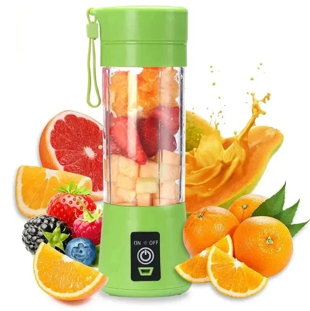 Mini Electric Juicer USB Charging Smoothie Milkshake Maker Automatic Fresh Squeezer Fruit Portable Orange Lemon Kitchen Blender Beauty World Shop