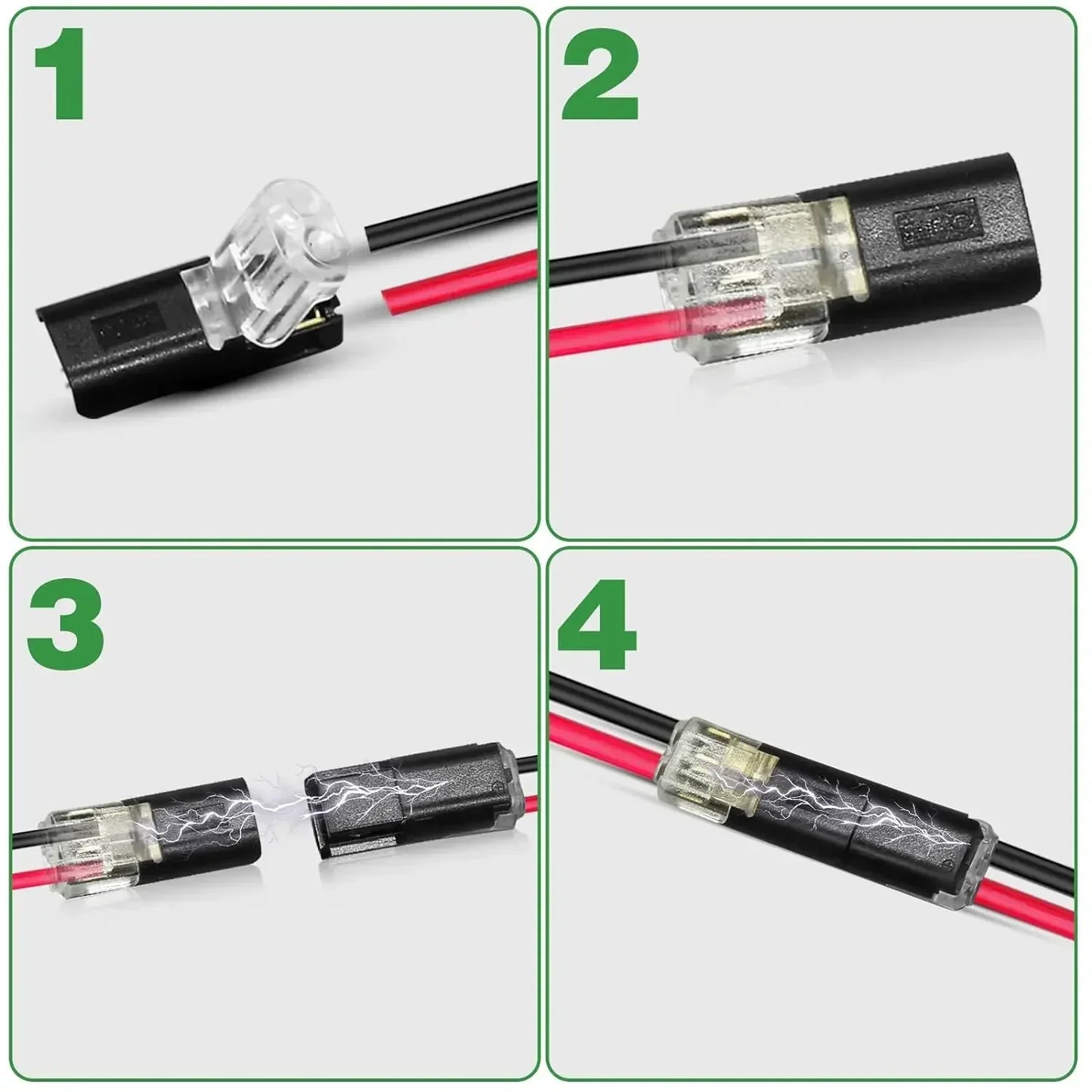2 Pin Way Plug Waterproof Electrical Connector Car Wire Cable Automotive Electrical Connector Strip Terminal Connection NEW Beauty World Shop