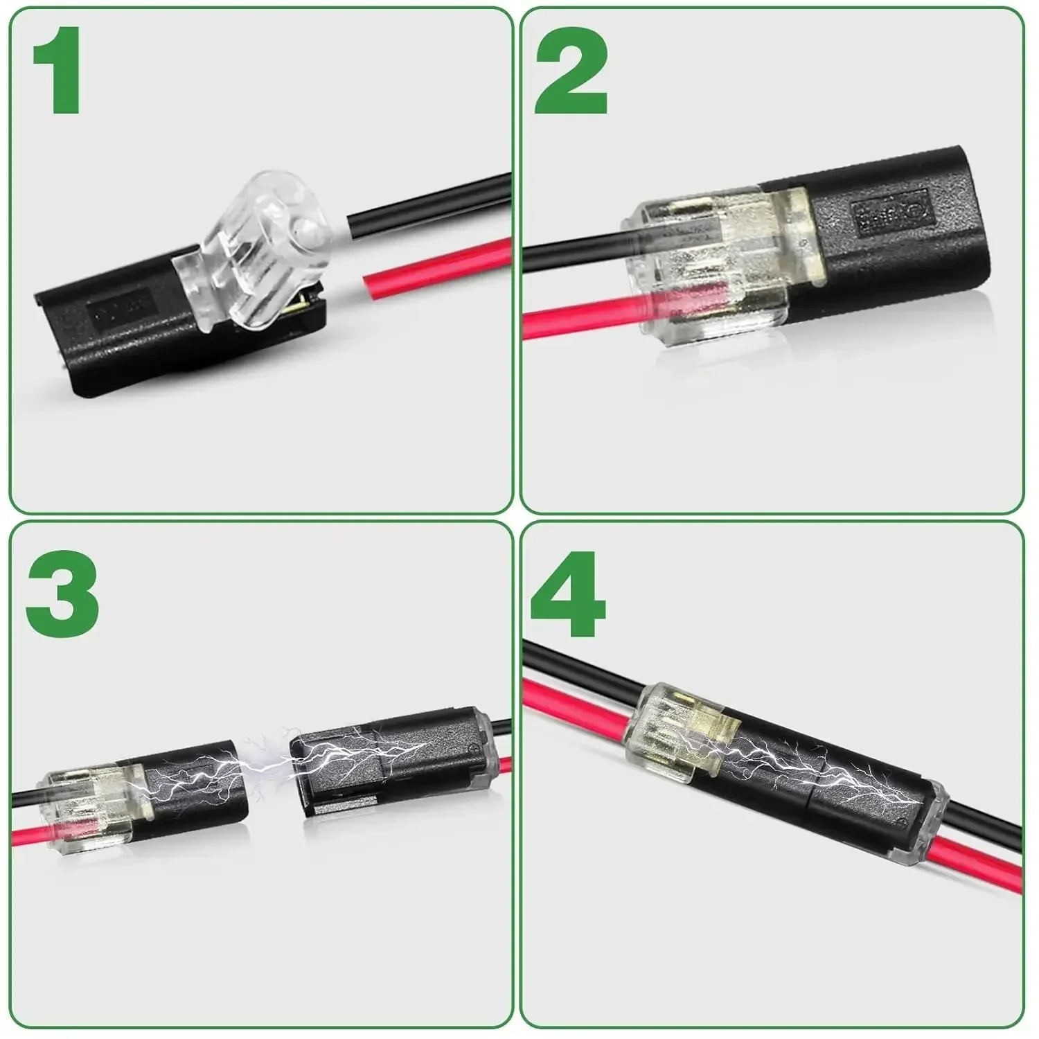 2 Pin Way Plug Waterproof Electrical Connector Car Wire Cable Automotive Electrical Connector Strip Terminal Connection NEW Beauty World Shop