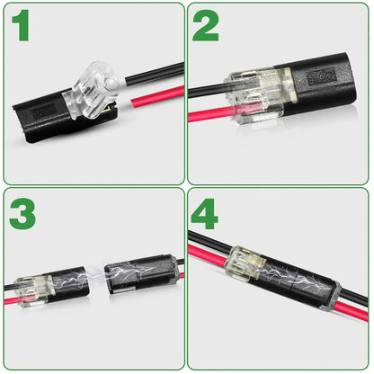 2 Pin Way Plug Waterproof Electrical Connector Car Wire Cable Automotive Electrical Connector Strip Terminal Connection NEW Beauty World Shop