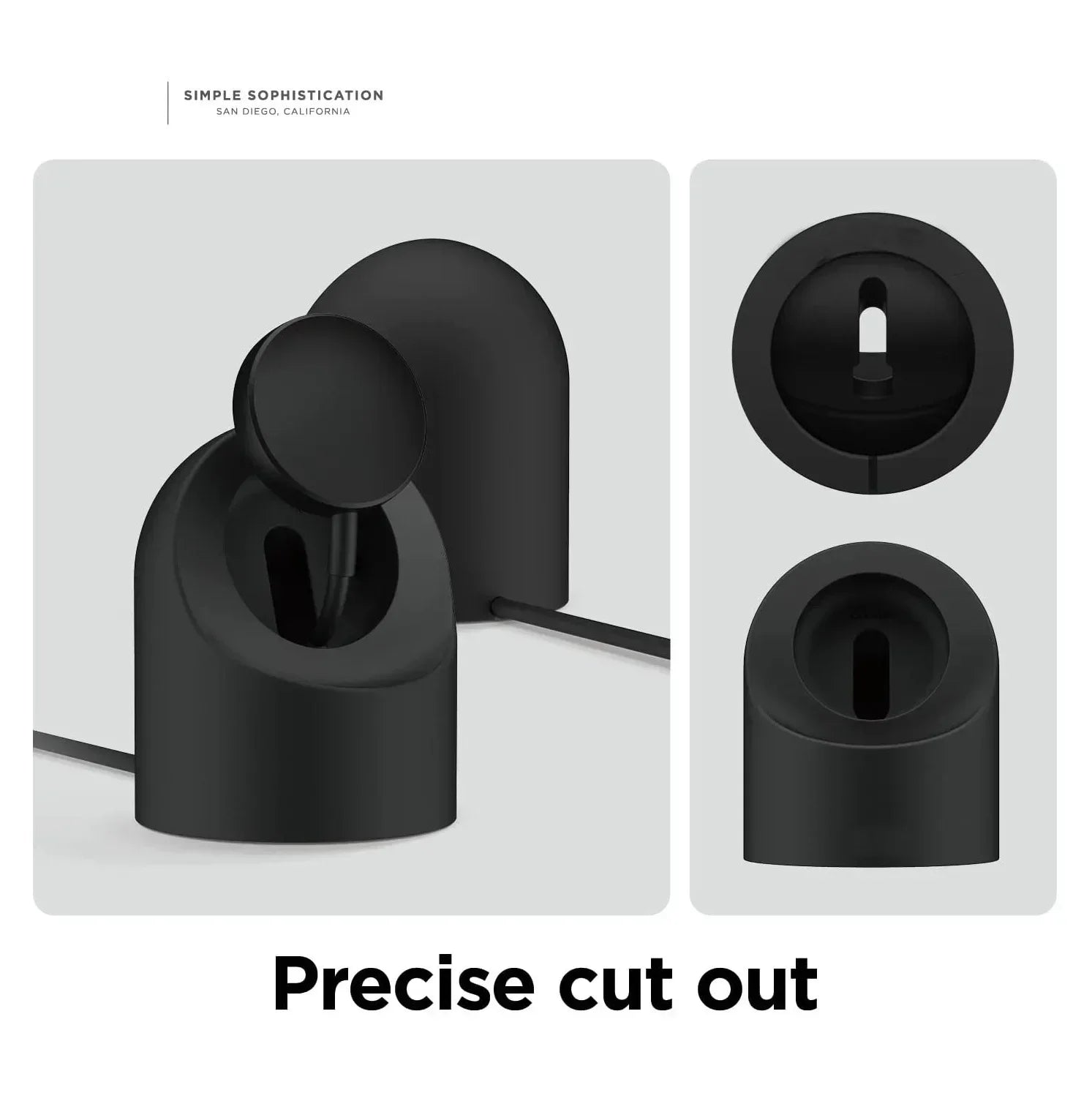 Compatible with Samsung Galaxy Watch 7 6 5 Charger Stand 40 44 46mm Galaxy Watch 5Pro Charger silicone Stand Charging base Beauty World Shop