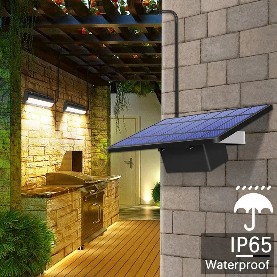 Solar Lights Indoor Outdoor Solar Shed Light With Pull Wire Switch Solar Pendant Light for Patio Porch Barn Farm House With Line Beauty World Shop