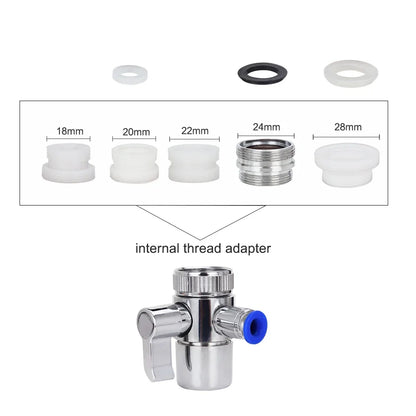 Dental Water Flosser Faucet Oral Irrigator Floss Dental Irrigator Portable Dental Water Jet Teeth Cleaning Mouth Washing Machine