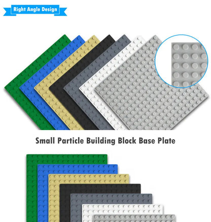 32x32x16x16 Dots Classic Base Plates MOC DIY Plastic Bricks Baseplates City Dimensions Building Blocks Figures Construction Toys Beauty World Shop