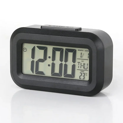 Digital Led Clock Household Bedside Battery Powered Multi-function Alarm Clock Desk Things for the Room Table Clocks Home Decor Beauty World Shop