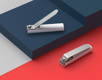 Mijia Anti-Splash Nail Clipper 420 Stainless Steel Sharp Durable Portable Pedicure Trimmer Nails File with Storage Shell Beauty World Shop
