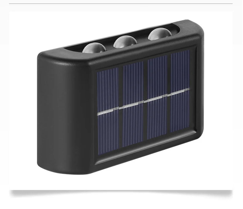 Solar LED Outdoor Light Solar Lighting Sensor Lamp Streetlights Exterior Garden Decoration Garland Waterproof Solar Wall Light Beauty World Shop