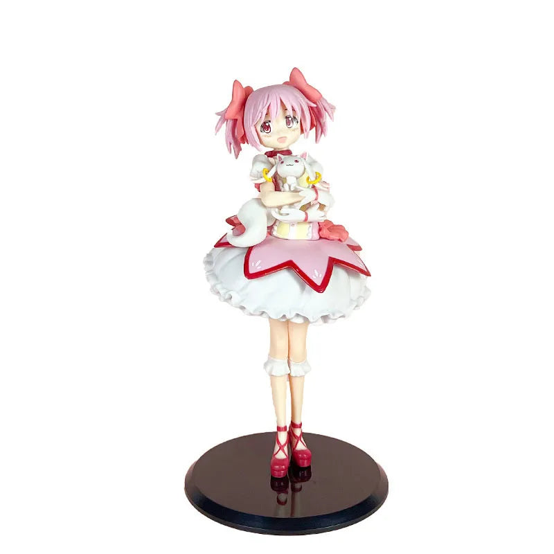 Puella Magi Madoka Magica Kaname Madoka Anime Character Models Figurines Desktop Ornaments Exquisite Toy Collection Otaku Gifts Beauty World Shop