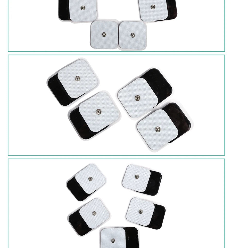 5*5cm  Unit Replacement Pads Non-woven Self Adhesive for  Patches Digital Machine Massager Body Massager Sticker Beauty World Shop