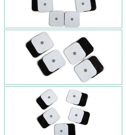 5*5cm  Unit Replacement Pads Non-woven Self Adhesive for  Patches Digital Machine Massager Body Massager Sticker Beauty World Shop