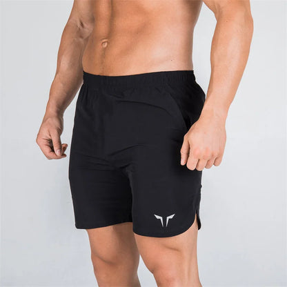 double-deck fitness sports shorts men summer slim quick drying breathable woven Shorts Men's sweatpants training gym clothing Beauty World Shop