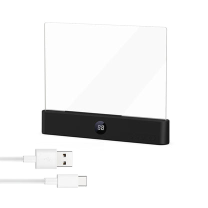 LED Flat Panel Night Vision Reading Light Eye Protection Reading Light Usb Charging Student Night Reading Lamp Book Lamp Indoor Beauty World Shop