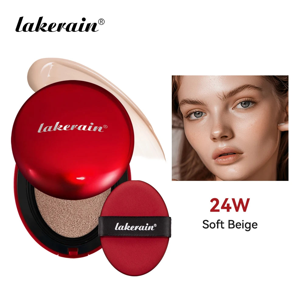 Sunscreen Cushion Foundation Fit Cushion Foundation Full Coverage Waterproof Long-lasting Concealer Long-lasting Makeup Beauty World Shop