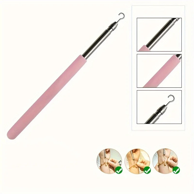 Help Wear Bracelet Tool Partner Jewelry Helper Fastening Aid Quickly Unfasten Hooking Equipment Pliers Clasps Ties Zipper Craft Beauty World Shop