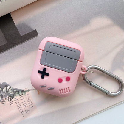 Fashion Classic Retro Game Console Earphone Case For Airpods 4 1 2 3 Pro For AirPods Pro2 Generation Gameboy Silicone Headpho