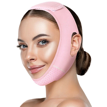 Reusable Face Strap, V Line Mask, Double Chin Reducer, Chin Up Patch, Chin Strap, V Shaped Belt, V Shaped Face Mask for Sagging Beauty World Shop