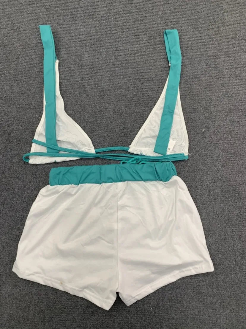 Spring and Summer Fashion Trend: Y2K Sexy Bikini - Ins European and American Niche Design, Figure-Hugging Swimsuit Set Beauty World Shop