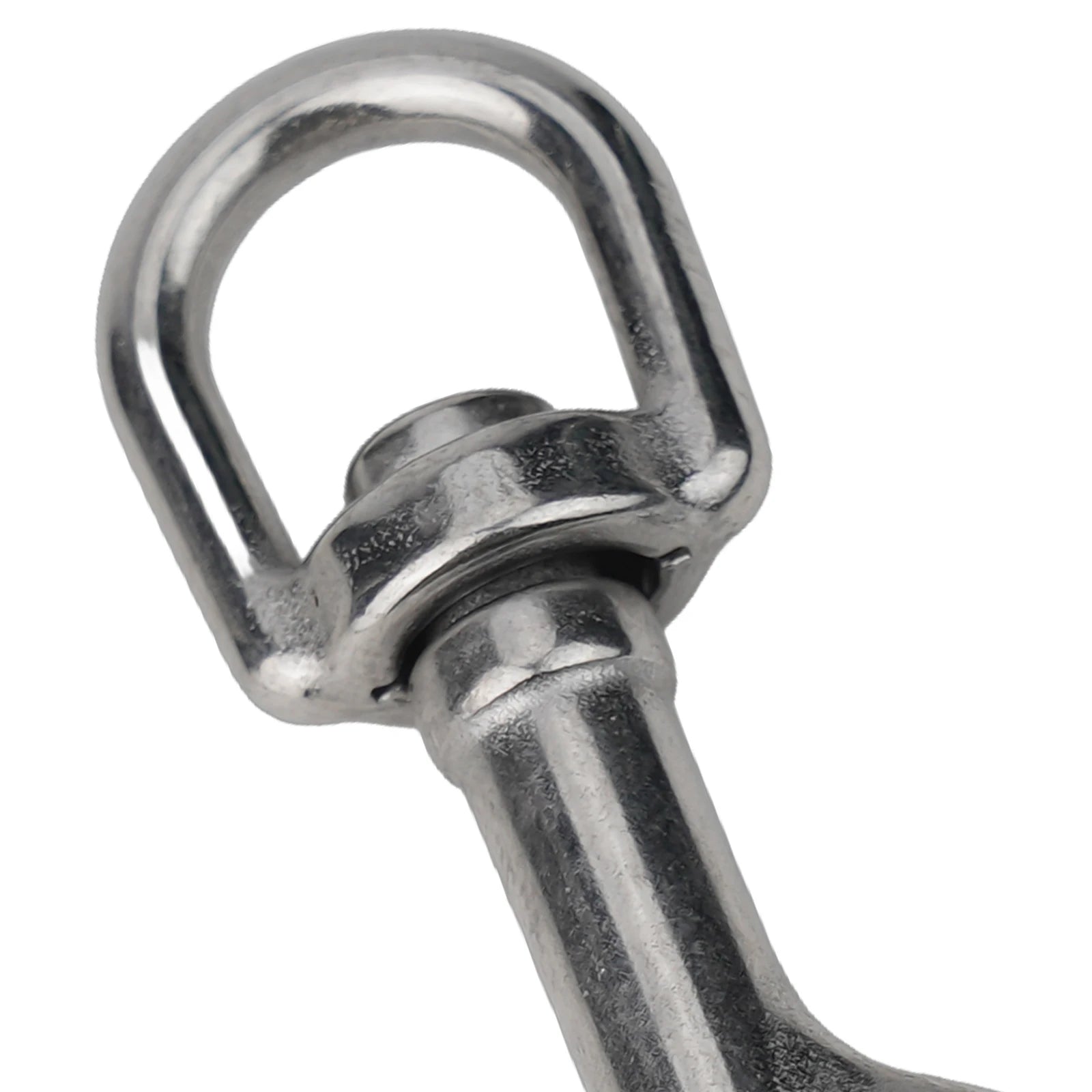 1PCS 316 Stainless Steel Diving Swivel Bolt Snap Spring Hook Clip For Scuba Diving Pet Leash Flag Stainless Steel Oval Swivel Beauty World Shop