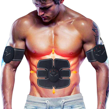 EMS Muscle Stimulator Abdominal Muscle Massager Hip Training Fitness Fat Burning Buttocks Arm Abdomen Trainer Apparatus Slimming Beauty World Shop