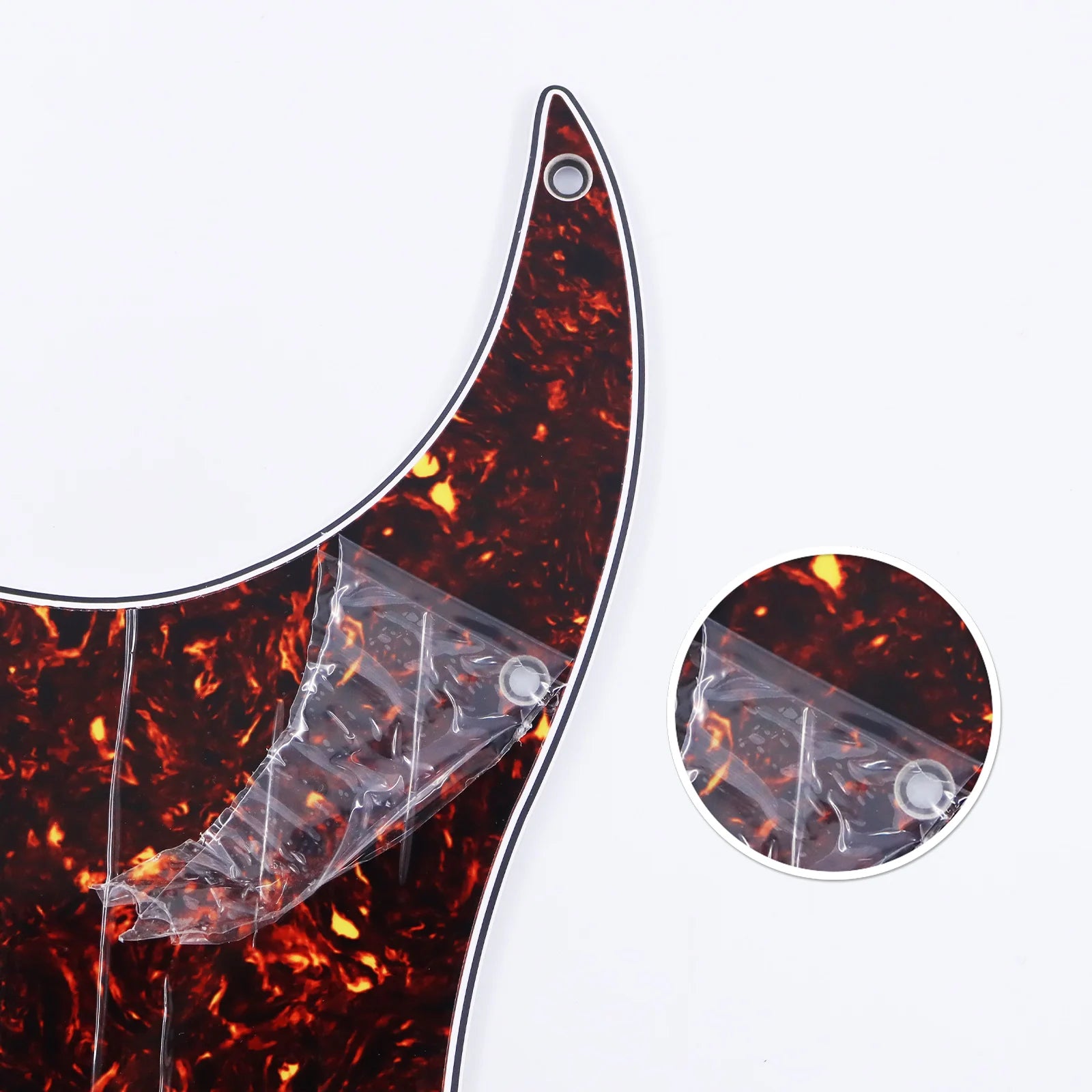 PHRILAM SSH 11 hole ST electric guitar guard, 3-Layer  St  Pickguard with Aluminum Foil Shield Fits American/Mexican ST Beauty World Shop