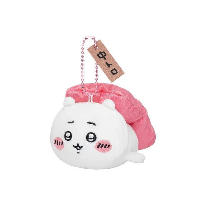 Chiikawa Sushi Series Hachiware Black Tea Cup Usagi Caviar Flying Squirrel Sea Otter Lion Sa Pendant Plush Doll Bag Hanging Gift Beauty World Shop