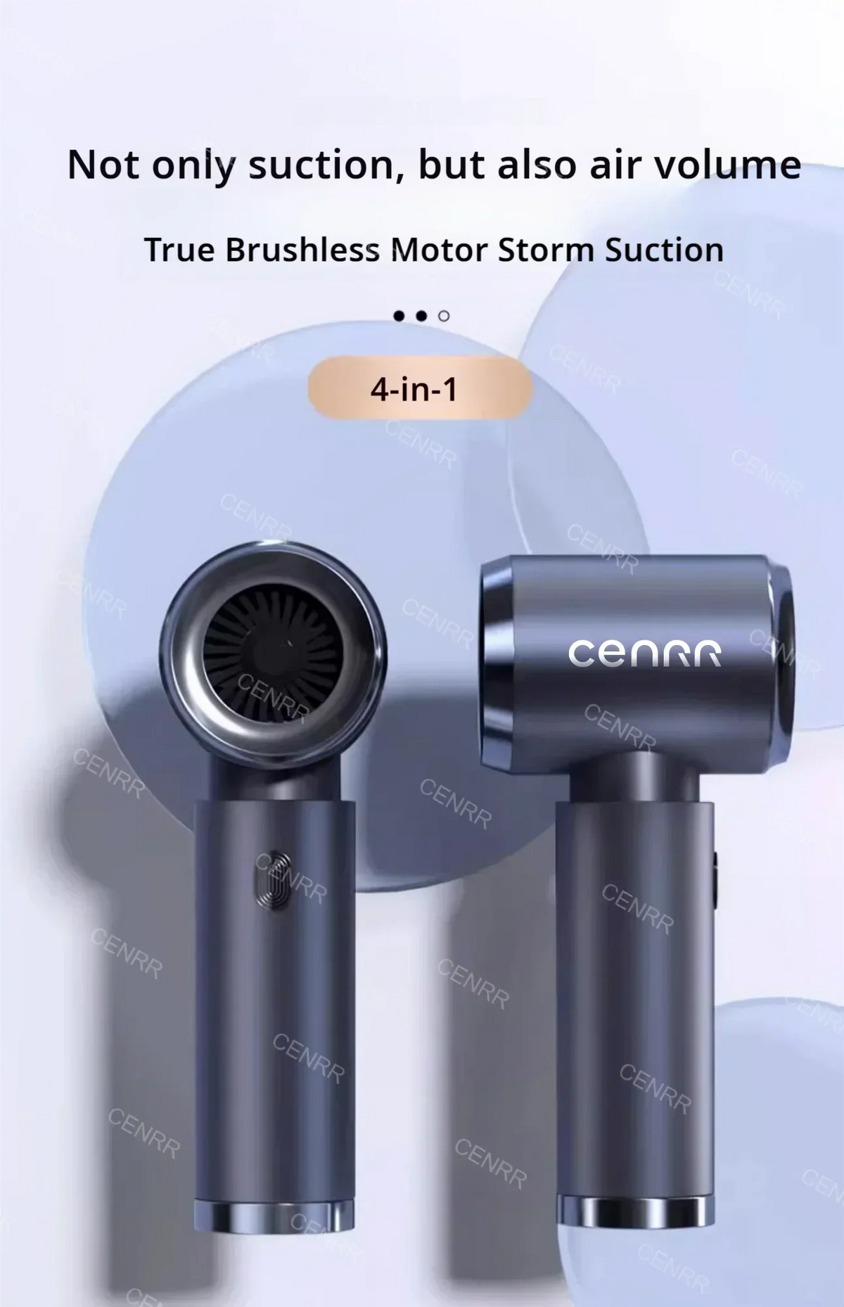 CENRR Car Vacuum Cleaner High Suction 210000PA Wireless Vacuum Cleaner Cordless Vacuum Cleaner High Pressure Cleaning Machine Beauty World Shop
