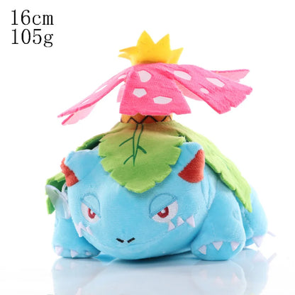 20cm Pokemon Stuffed Plush Toys Kawaii Pikachu Raichu Jenny Turtle Anime Doll Kids Birthday Christmas Gift Beauty Fashion