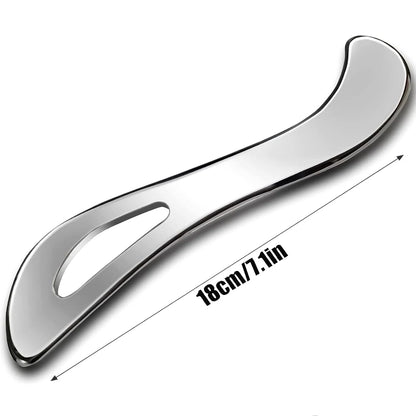 Stainless Steel Muscle Scraper Massage Tools Set,Gua Sha IASTM Tool for deep Tissue Scraping, myofascial Release Tool Beauty World Shop