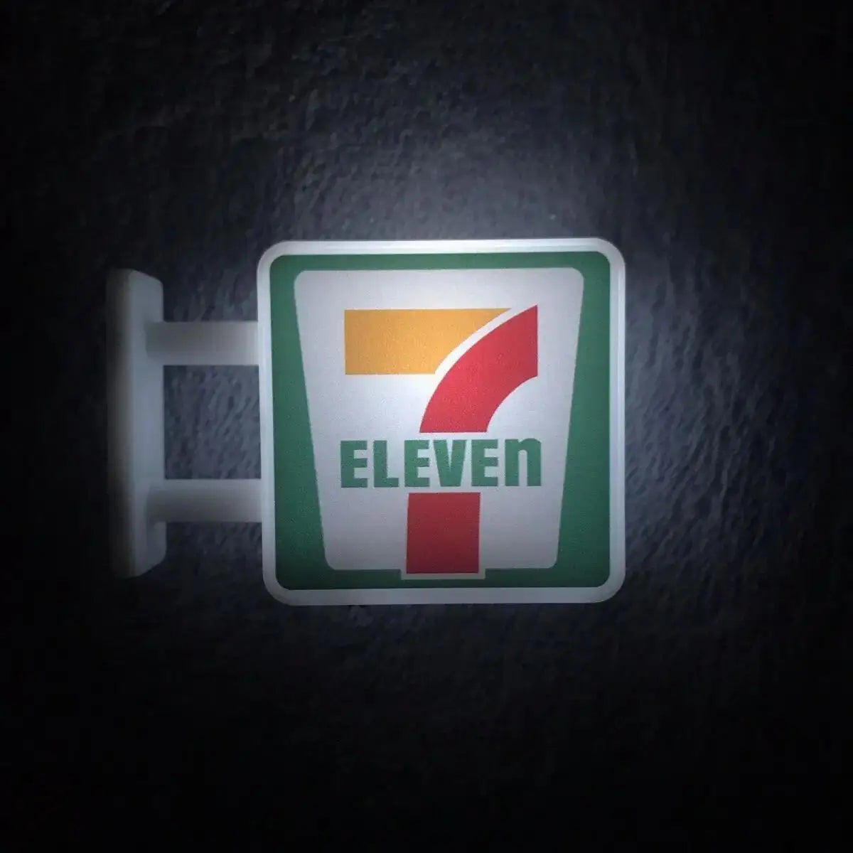 Hot Convenience Store Fridge Magnet Miniature Model Magnetic Attraction Decorate Night Light Atmosphere Light Glowing Signboard Beauty World Shop