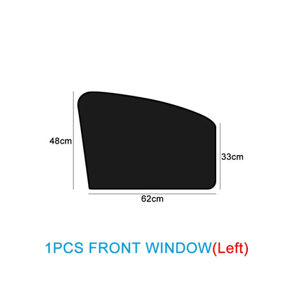 Magnetic Car Sunshade UV Protection Curtains Sun Shield Cover Double Sides Auto Window Sun shade Protector Cover Diy Accessories Beauty World Shop