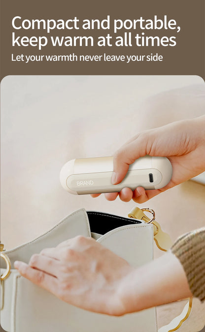 Hand Warmers Rechargeable 2 Pack Magnetic 3 Settings Fast Heating Electric Portable Pocket Heater for Women Men Outdoor Camping Beauty World Shop