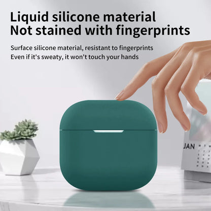Funda For AirPods 4 Wireless Bluetooth Earphone Silicone Cover Case Ultra-Thin Skin For Apple Airpods 4 4th Generation Cases
