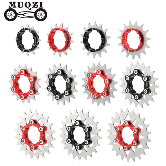 MUQZI Single Speed Cassette Cog 12T 13T 14T 15T 16T 17T 18T 19T 20T 21T 22T Bike Cassette Conversion Kit Beauty World Shop