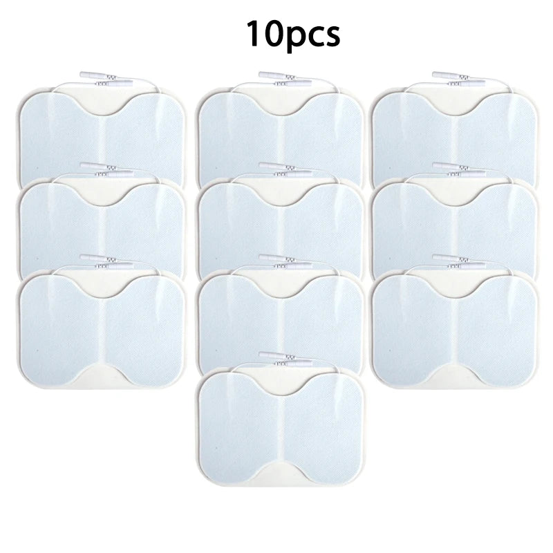 Waist EMS Electrode Pads Self Adhesive Conductive Gel Patch for Pulse Massager Electric Muscle Stimulator Replacement Accessory Beauty World Shop