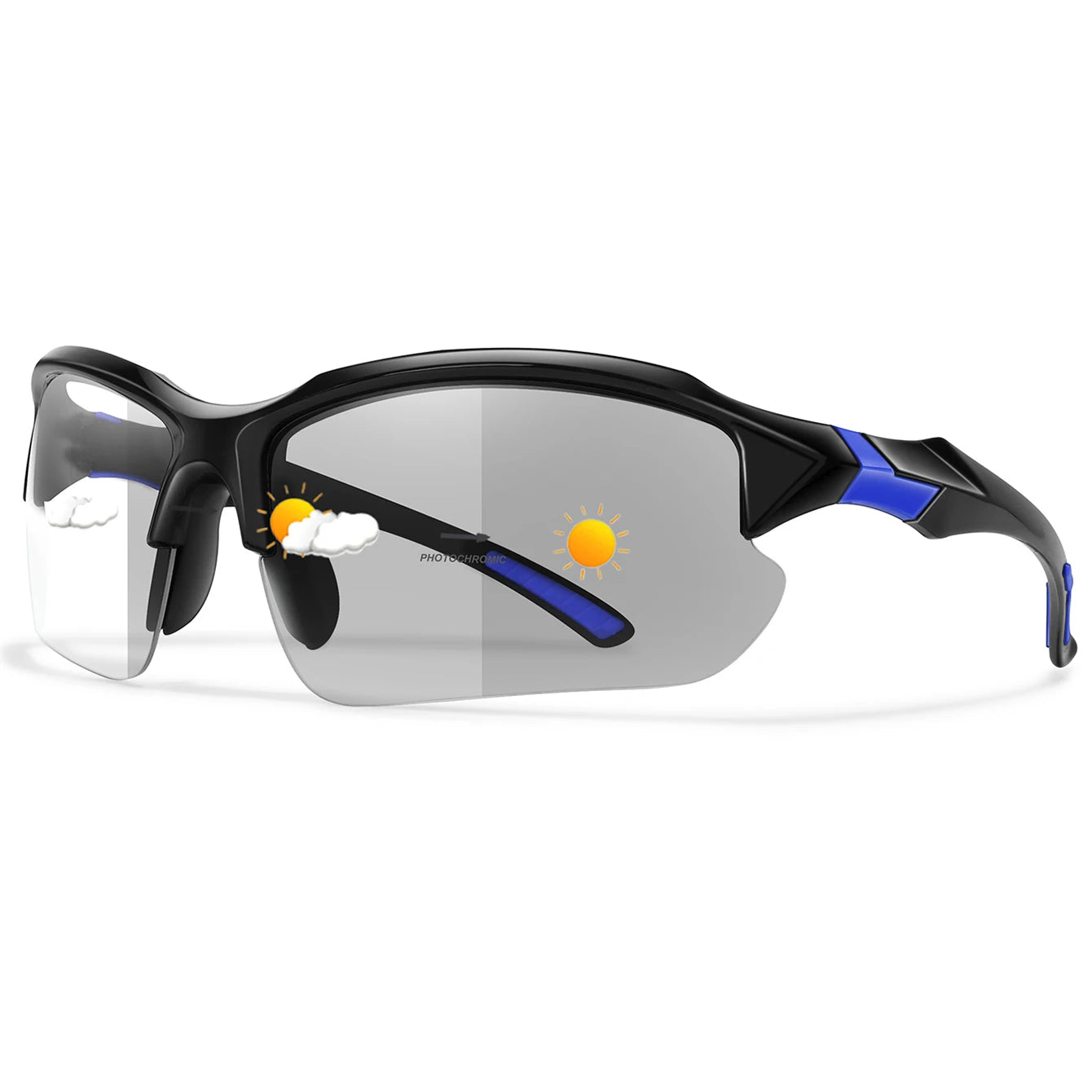 Photochromic Cycling Sunglasses Men Outdoor Sports Tactical Camouflage Goggles Vintage Driving Riding Fishing Windproof Beauty World Shop