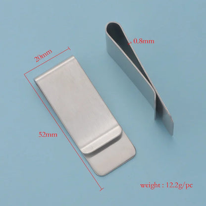 1Pcs Metal Paper Clip for Notebook Bookmark Tool Stainless Steel and Brass Material Book Paper Clips Beauty World Shop