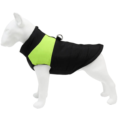 Winter Big Dog Clothes Waterproof Vest Jacket For Small Dogs Cats Outdoor Warm Puppy Coat With D Ring Labrodor Pug Pet Costume Beauty World Shop