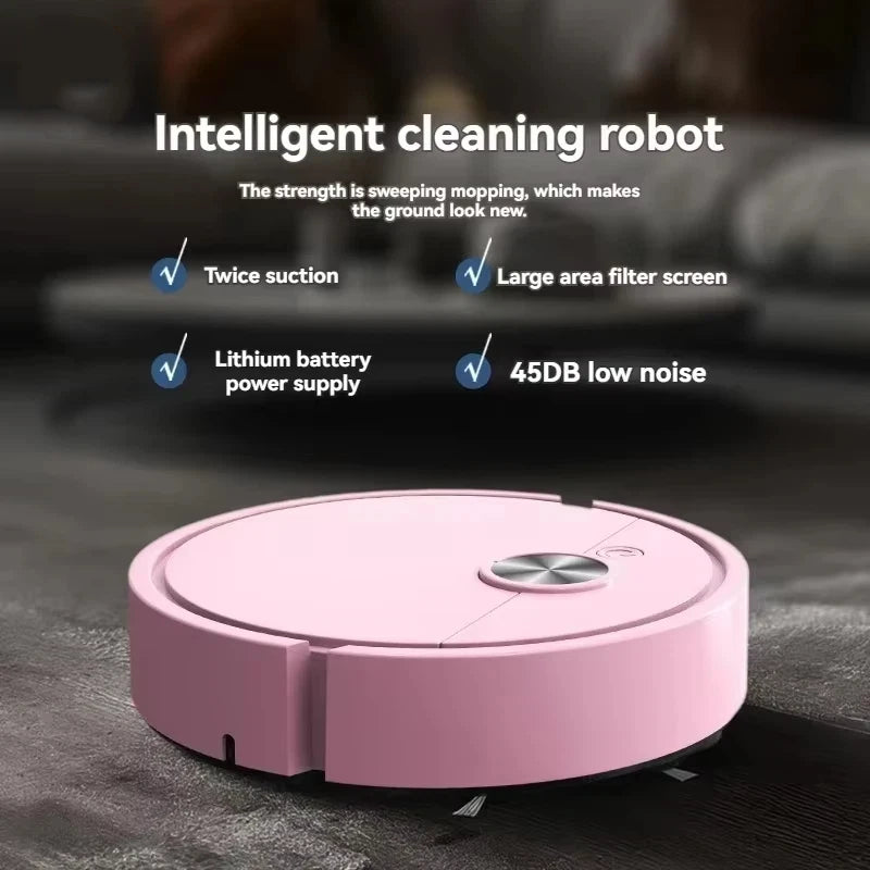 Smart Vacuum Cleaning Robot Mini Mopping Suction And Sweeping Integrated Fully Automatic Cleaning Sweeping Robot Beauty World Shop