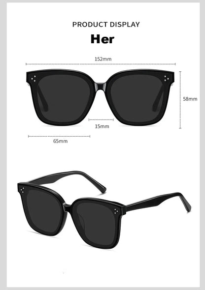 SZTZX New Trend Sunglasses For Women And Men Simple Design Decorative Glasses Car Driving Eyewear Unisex Sun Glasses UV400 Beauty World Shop