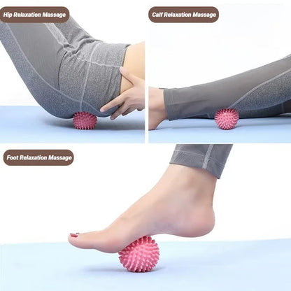 Sport Massage Ball Myofascial Release Massager Spiky Roller For Deep Tissue Trigger Point Muscle Recovery Pain Relief Durable Beauty World Shop