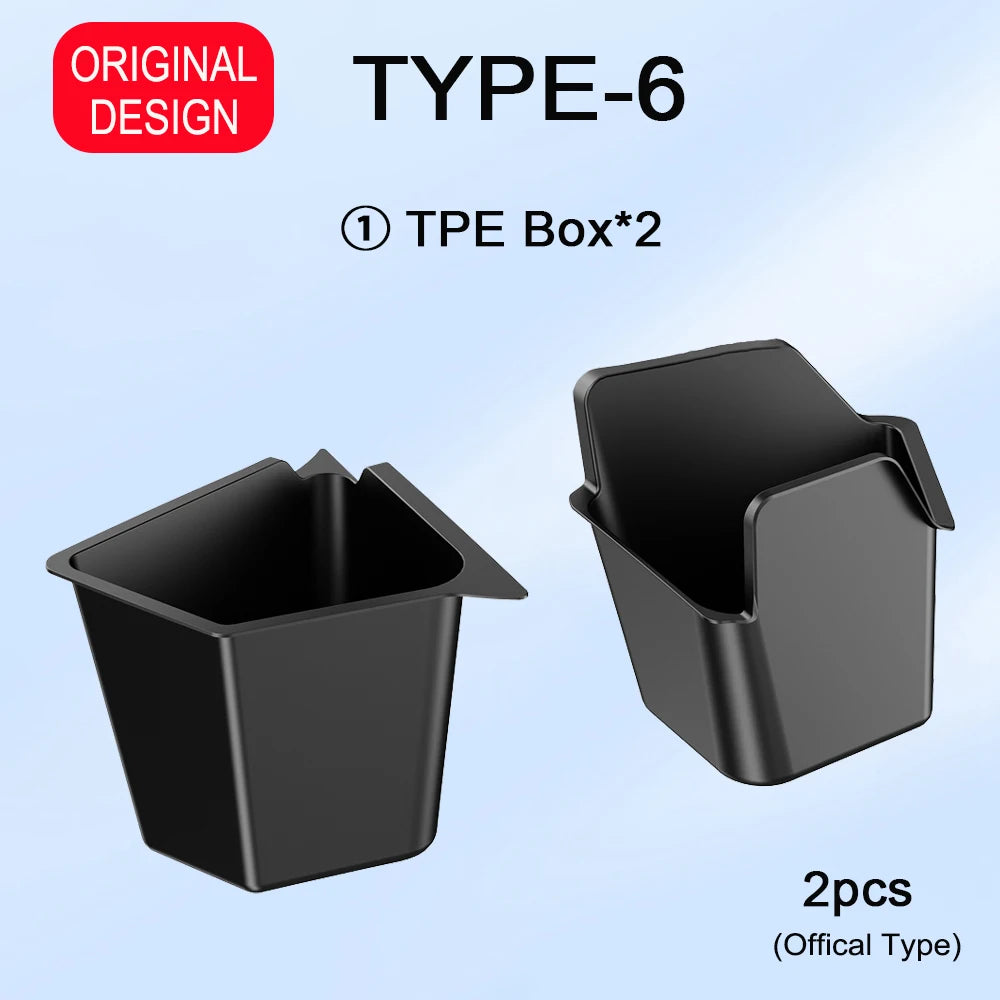 USVOTOV Trunk Organizer for Tesla Model Y Juniper Launch Refresh 2025 Rear Trunk Storage Bins Side Box Organiser TPE Accessories Beauty World Shop
