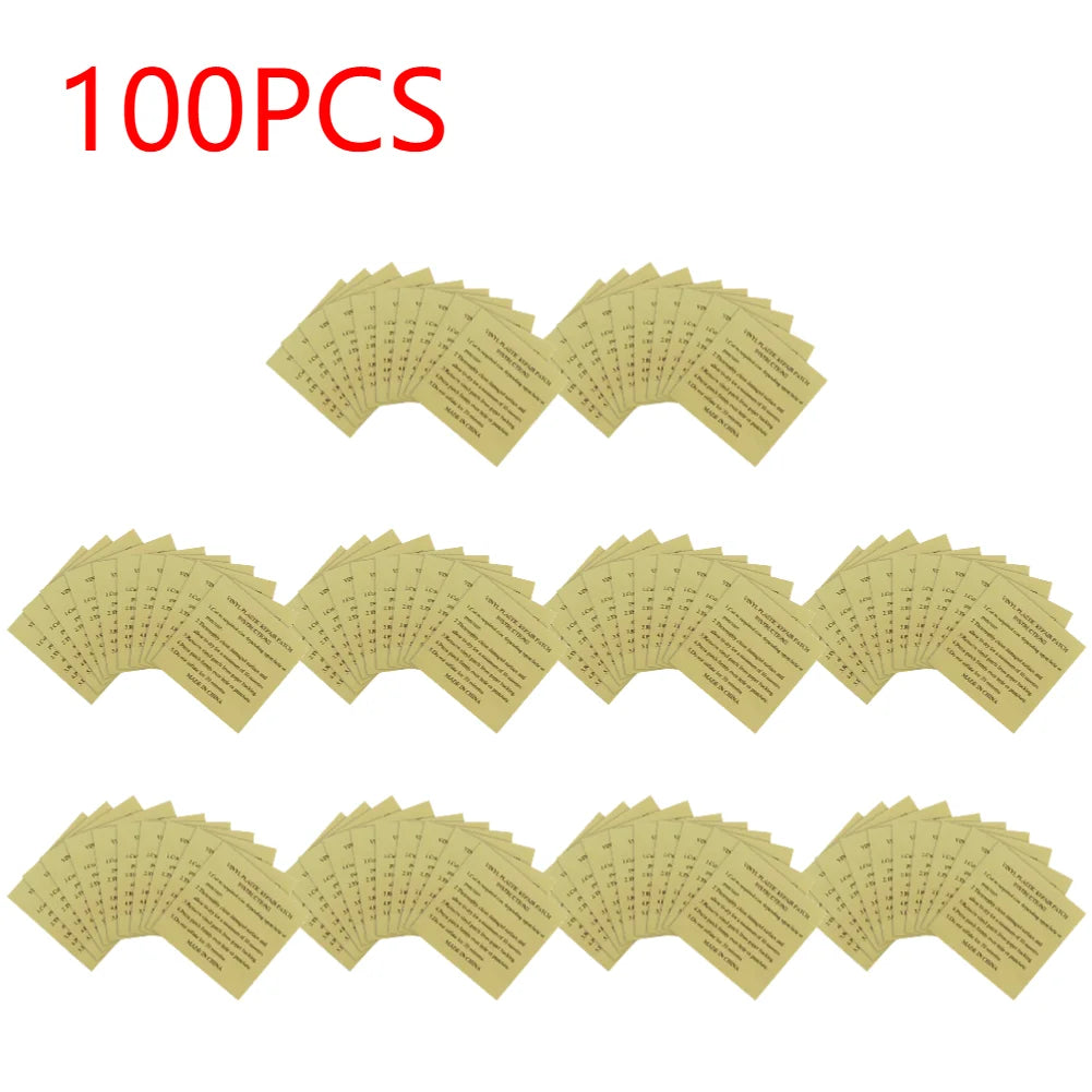 10-100pc Swimming Pool PVC Repair Patch Waterproof Swimming Ring Repair Kit Inflatable Boat Repair Patch Swimming Pool Accessory Beauty World Shop
