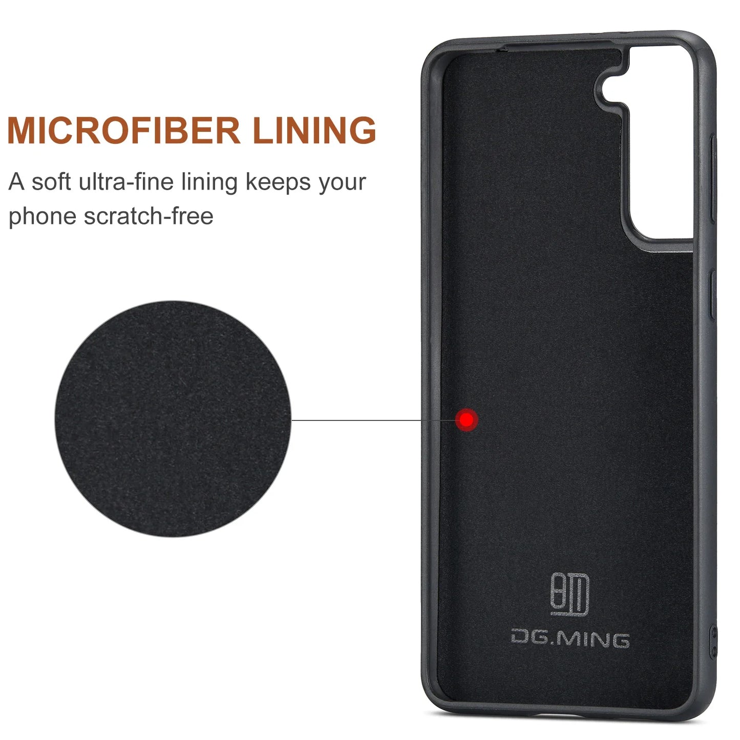 DG.MING Magnetic Detachable PU Leather Wallet Case for Samsung Galaxy S23 Ultra S22 S21 S20 FE A52 A52S A12 A54 A14 Note20 Ultra Beauty World Shop