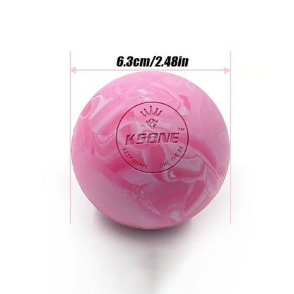 One Piece Yoga Massage Ball Fascia Ball Solid Rubber Ball Mixed Color Muscle Relaxation Ball For Muscle Recovery Beauty World Shop