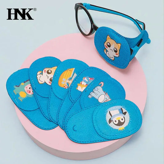 6pcs Children Health Care Kids Child Occlusion Medical Lazy Eye Patch Eyeshade For Kids Strabismus Treatment Vision Care Kit Beauty Trend Shop