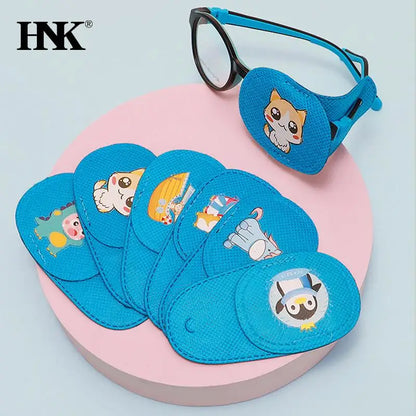 6pcs Children Health Care Kids Child Occlusion Medical Lazy Eye Patch Eyeshade For Kids Strabismus Treatment Vision Care Kit Beauty Trend Shop
