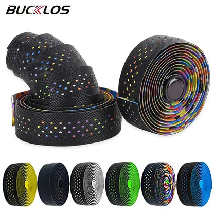 New Road Bike Handlebar Tapes Shock-absorbing Cycling Anti-slip Handlebar Bar Tape Wear-Resistant Bicycle Strap Bikes Belt Beauty World Shop
